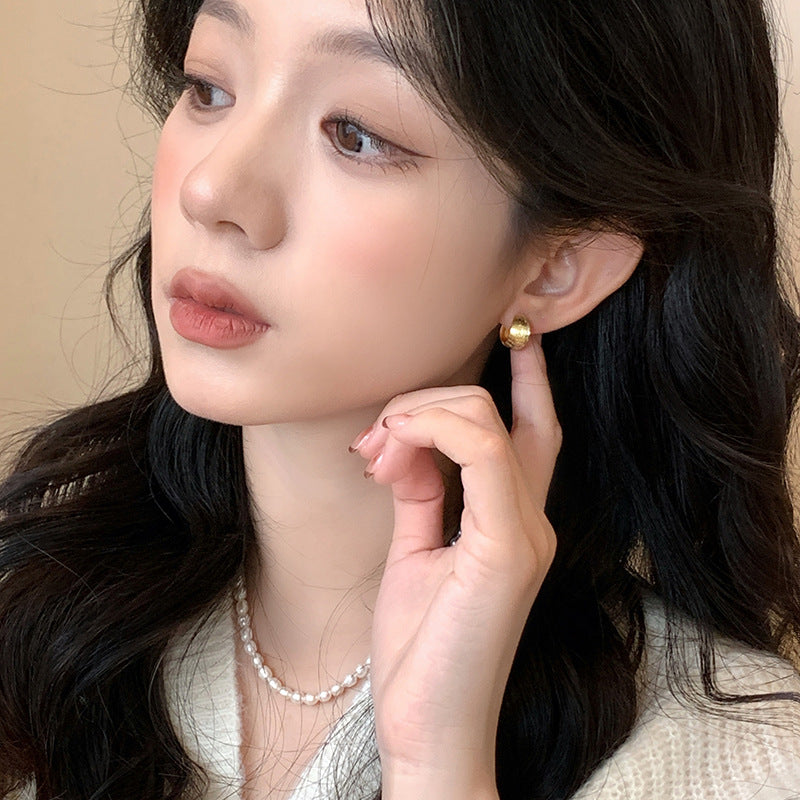 Women's Pattern For Simple Metal Ear Clip Earrings