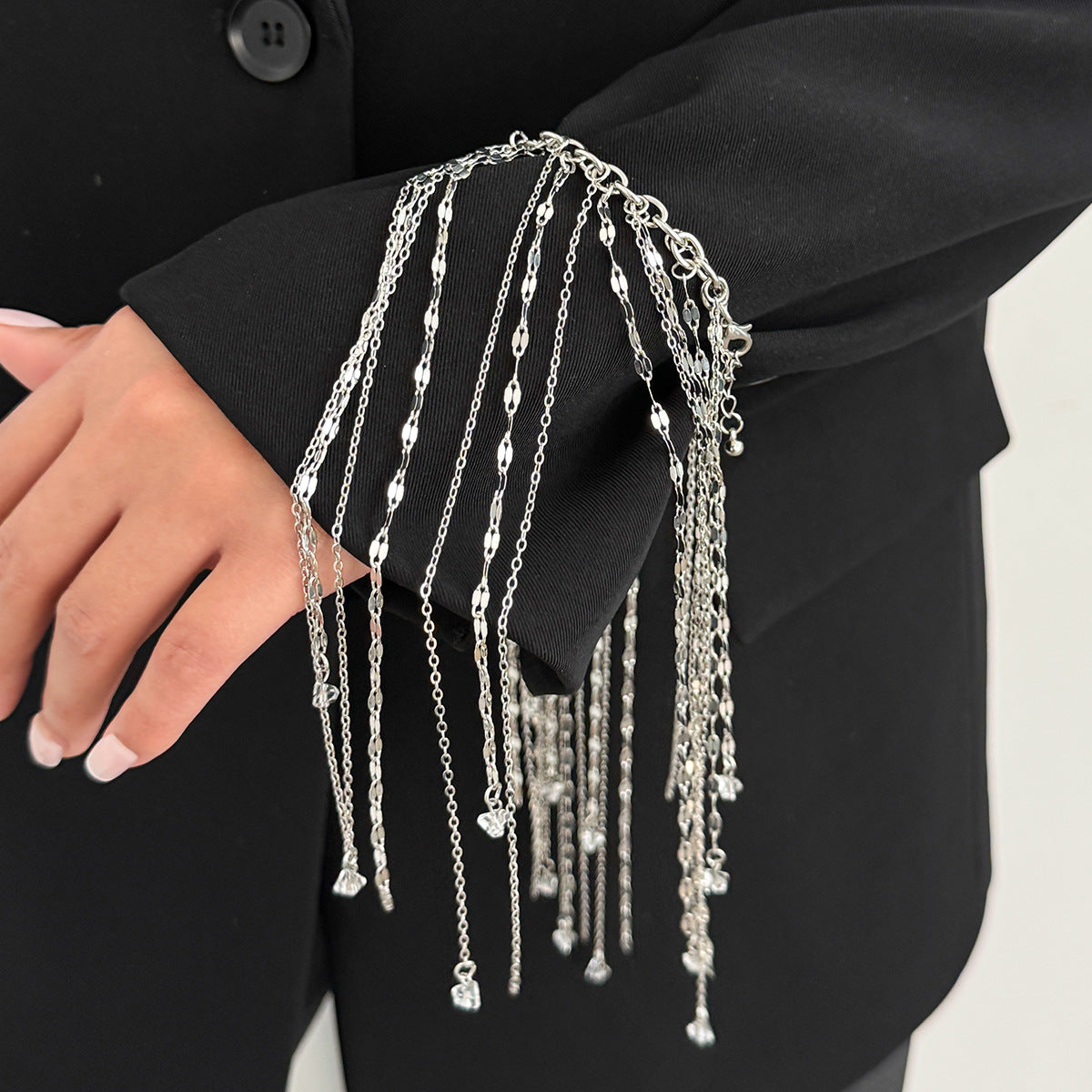 Fashion Temperament Reel Chain Tassel Stringed Bracelets