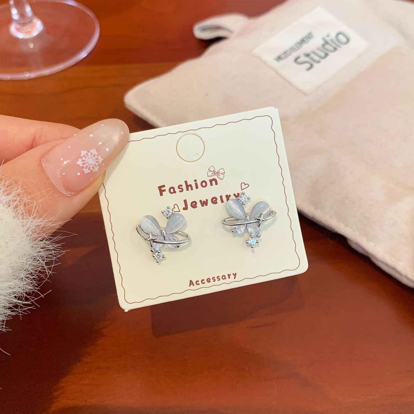 Women's Needle Light Luxury Minority High Sense Korean Style Temperament Rings