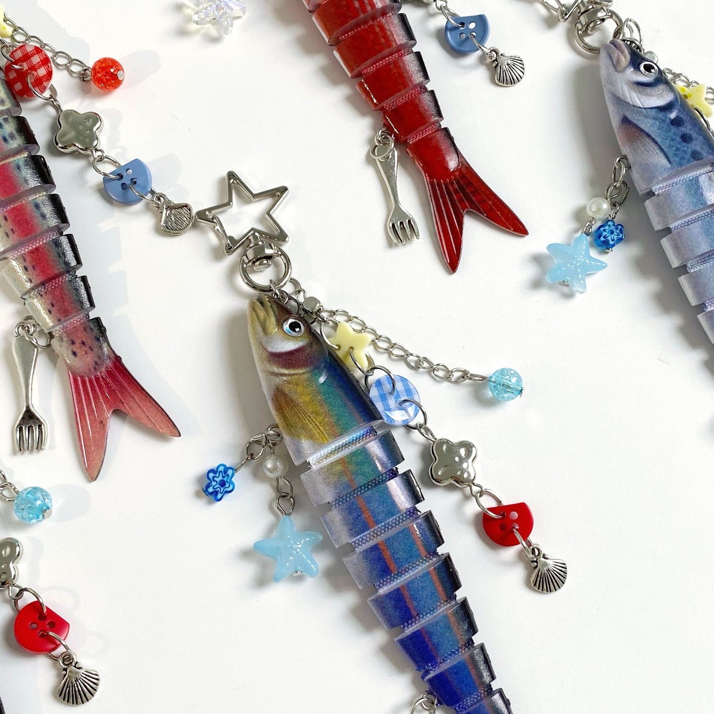 Bionic Fish Bait Marine Lure Handbag Hanging Ornaments