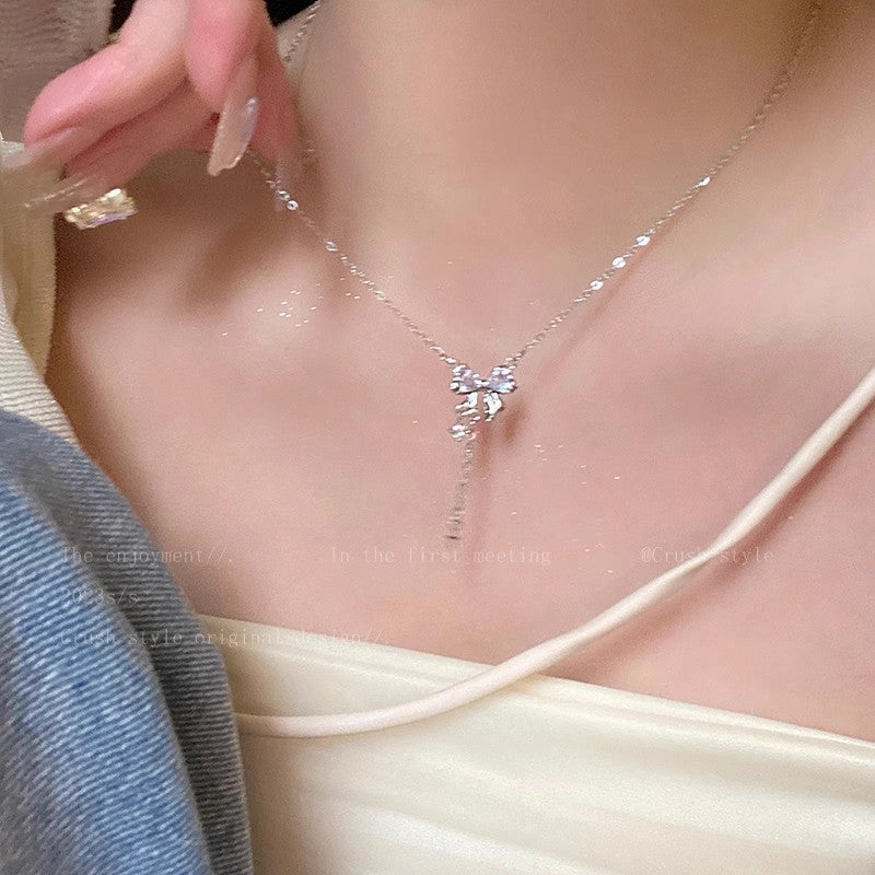 Korean Style Titanium Steel High-grade Versatile Niche Necklace