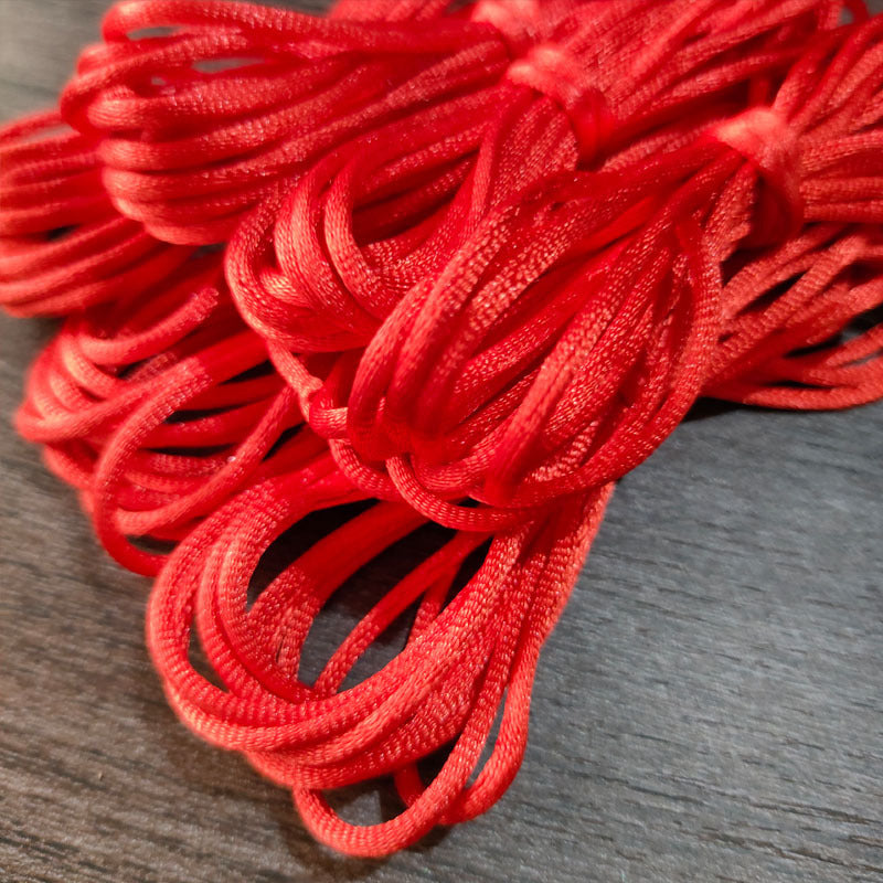 Braided Rope Dragon Boat Festival Red Hand-knitted Hair Gradient Style Bracelet