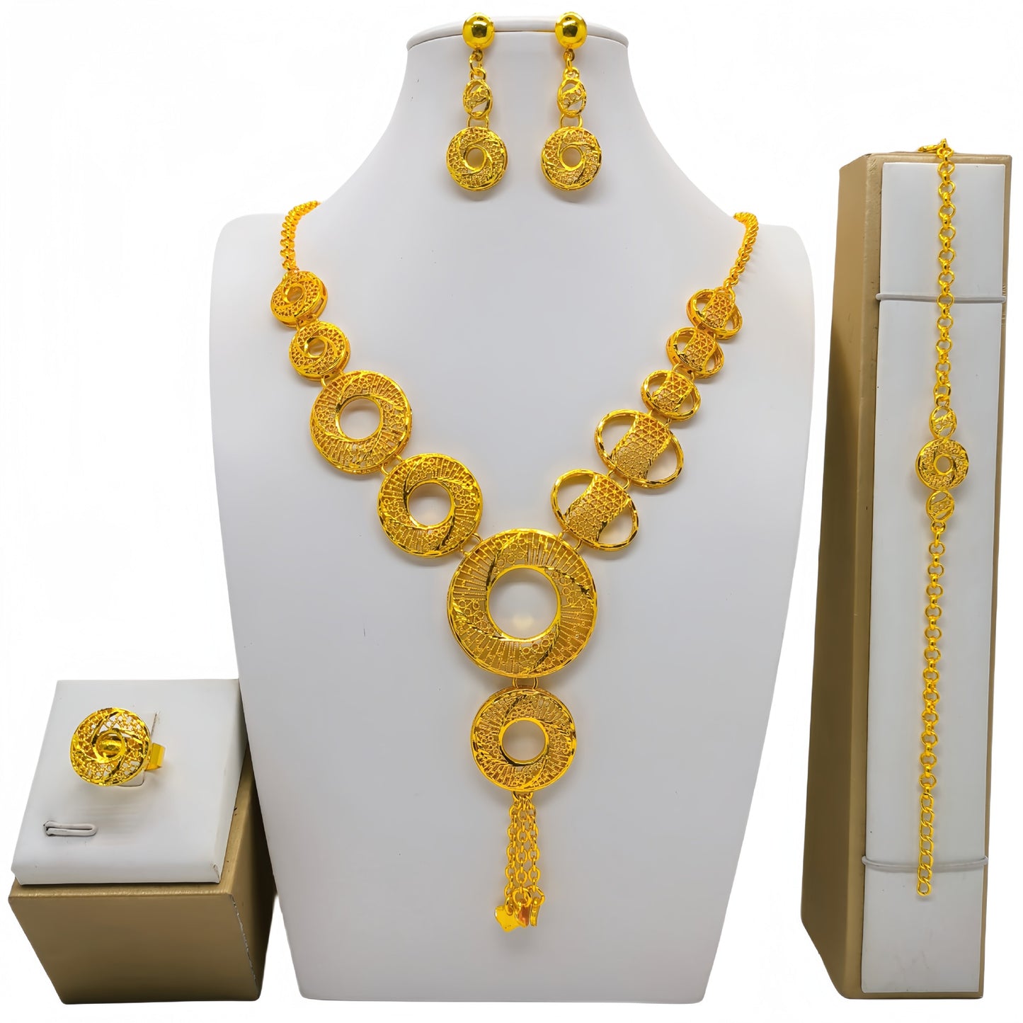 Women's Saudi Arabia Gold African Bridal Indian Bracelets