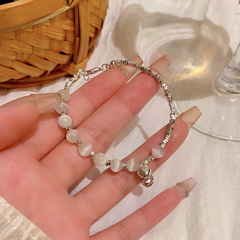 Cute Dopamine Color Beaded Niche High-grade Pearl Female Bracelets