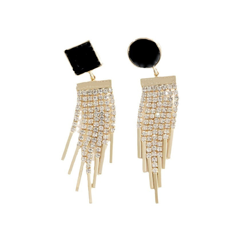 Long Fringe Female Temperament Sexy Light Luxury Ear Hook