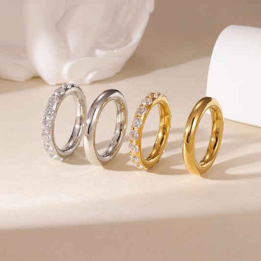 Exquisite Light Luxury Cold Feeling Niche Birthday Ring
