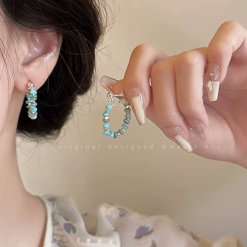 Needle High-grade Female Affordable Luxury Style Tassel Niche Temperamental Earrings