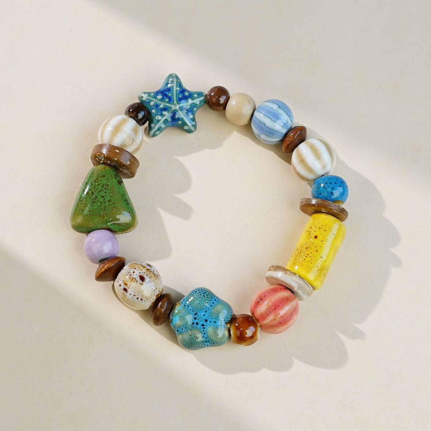 Ceramic Design High-grade Female Sweet Travel Simple Fresh Bracelet