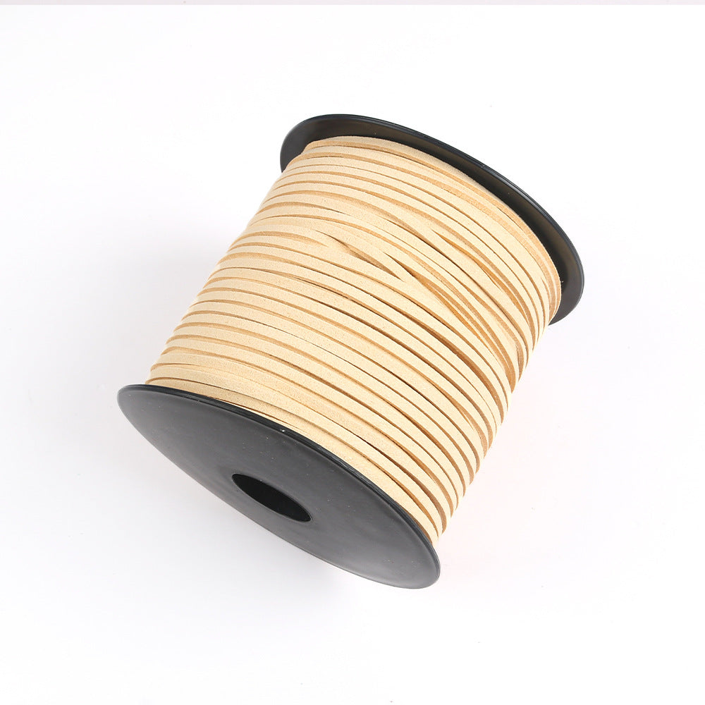 Cord Deerskin Veet Braided Rope Gift Jewelry Accessories
