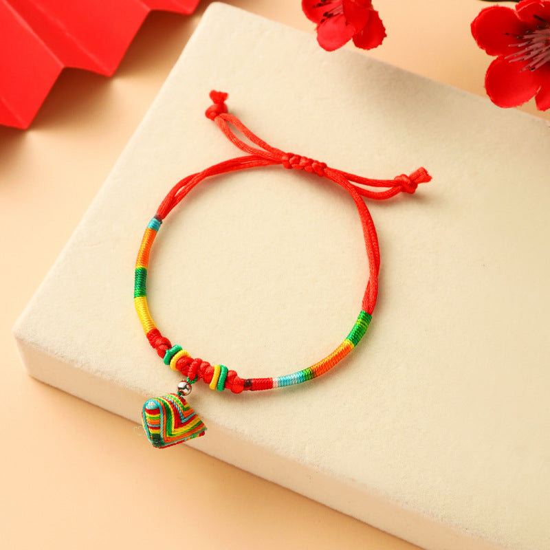 Children's Hundred Dragon Boat Festival Colorful Braided Rope Batches Of Goods Bracelets