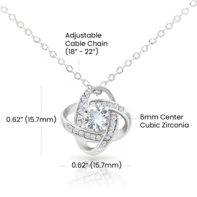 Clover Female Clavicle Chain Fashion Zircon Pendants