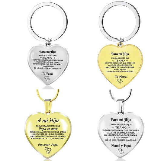 Pretty Spanish Epoxy Alloy Film Replaceable Necklaces