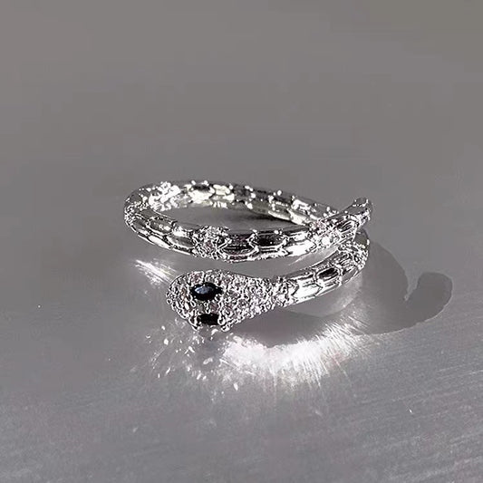 Snake Female Design High Sense Couple Fashion Personalized Index Finger Ring