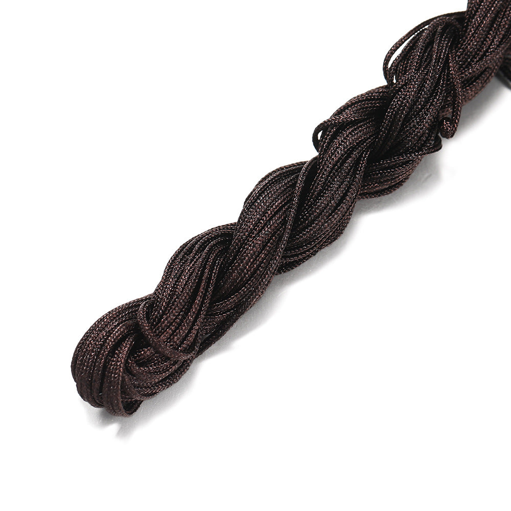 Handmade Braided Jade Strand Red Rope Thread Chinese Knot Hanging Ornaments