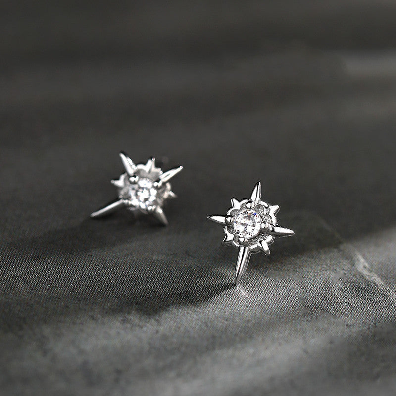 Women's & Men's Star Simple Personality Niche Asterism Trendy Stud Earrings