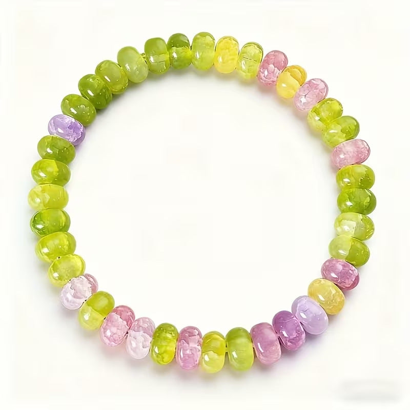 Xi Tigereye Haematite Beaded Three Colors Bracelet