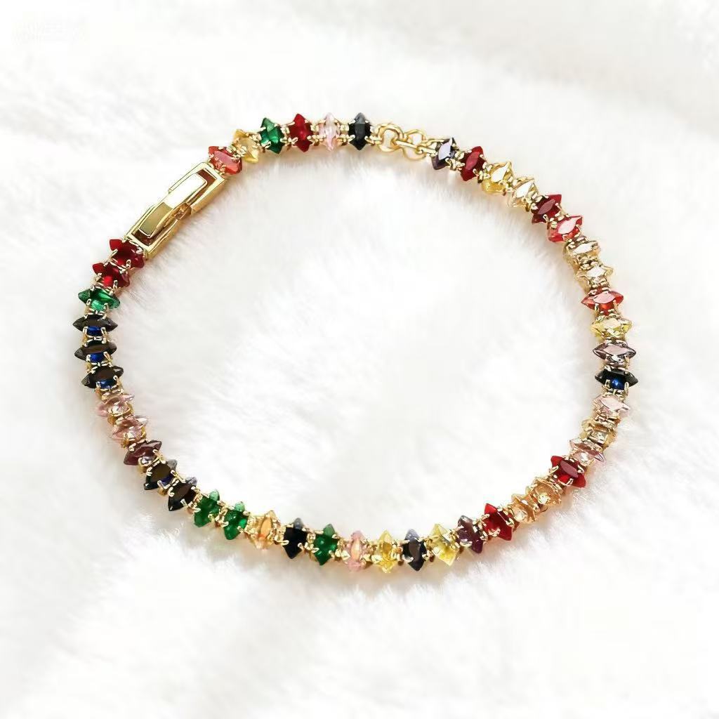 Fashion Diamond Zircon Advanced Exquisite Flash Design Bracelets