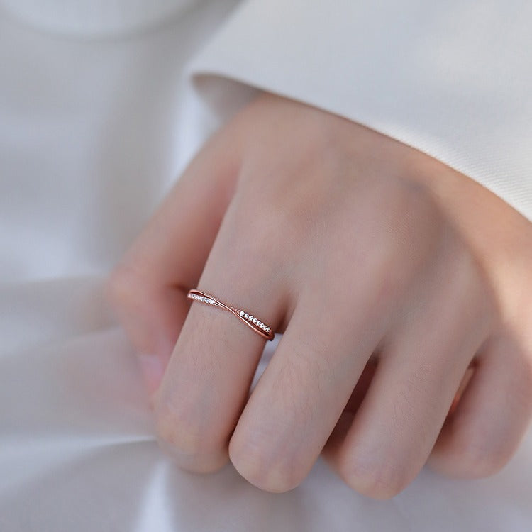 Women's Index Finger Affordable Luxury Fashion Little Niche Design Couple Open Ring