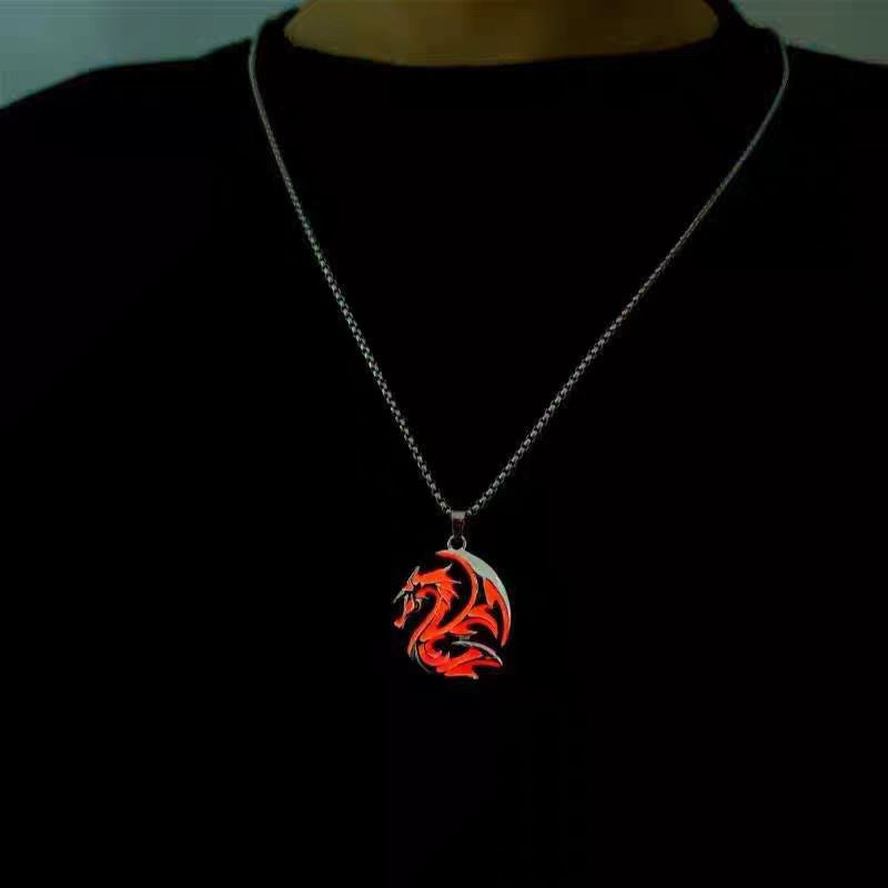 Men's & Children's Domineering Luminous Trendy Cool Fashion Hip Necklaces