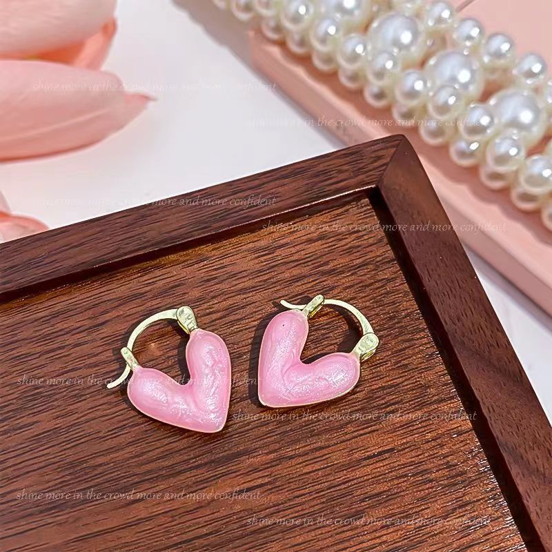 Women's Fairy Sweet Potato Purple Blue Pink High-grade Temperament Stud Earrings