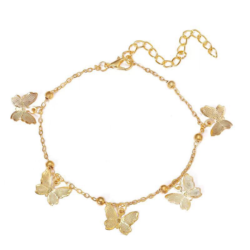 Butterfly Simple Elegant Beach Anklet Foot Bracelets