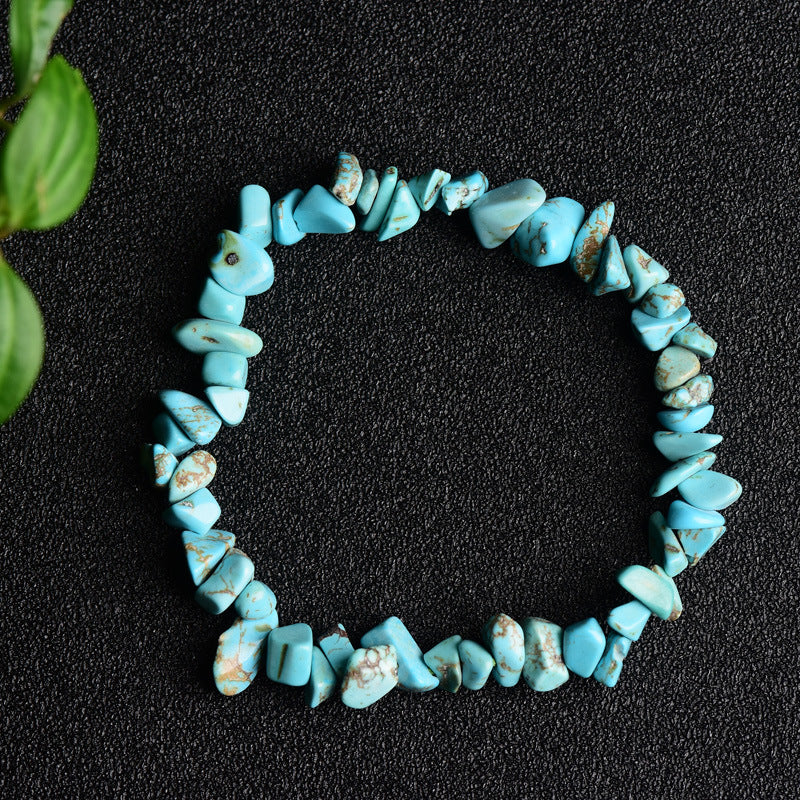 Stone Chain Citrine White-barked Pine Tigereye Trendy Male Female Personality Bracelet
