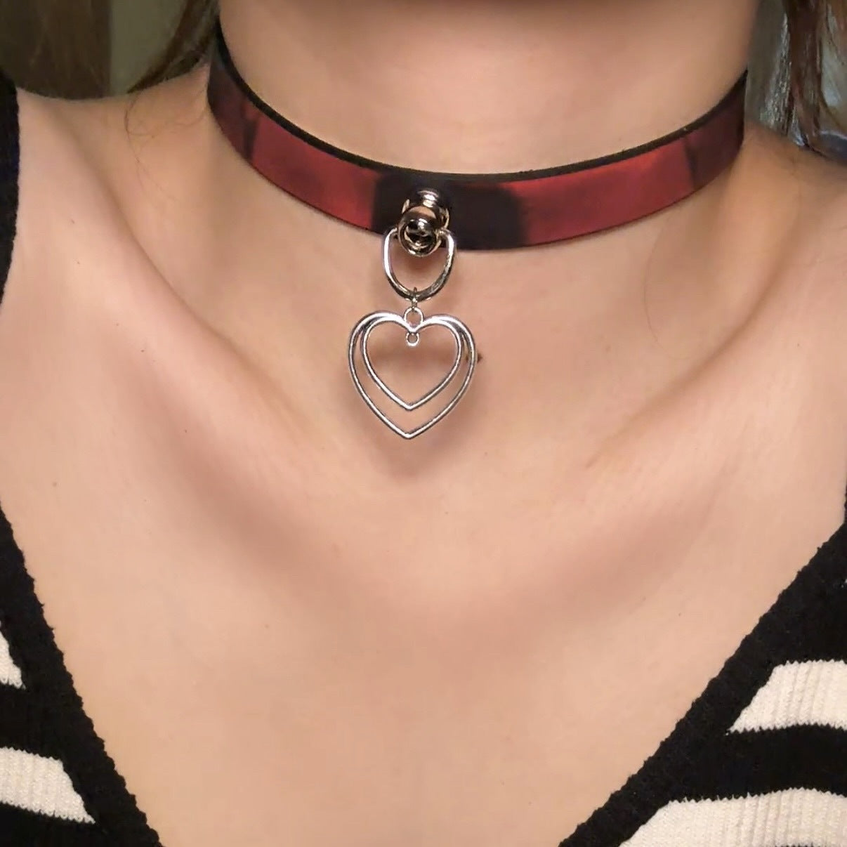 Paw Hot Soft Leather Trendy Cool High-grade Collar