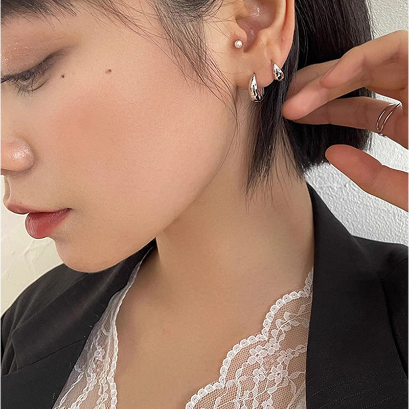 Niche Design Ear Clip Unique Graceful Earrings