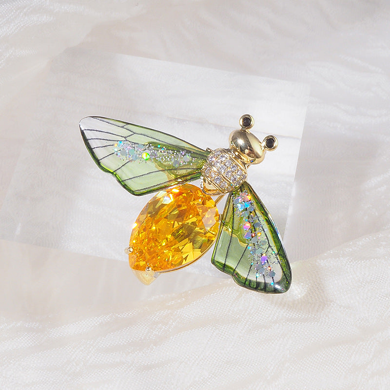 Butterfly Brooch High-grade Pin Exquisite Tassel Brooches