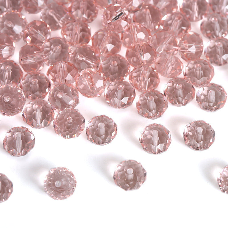 Electroplating Aurora Magic Color Glass Crystal Beads Scattered Jewelry Accessories