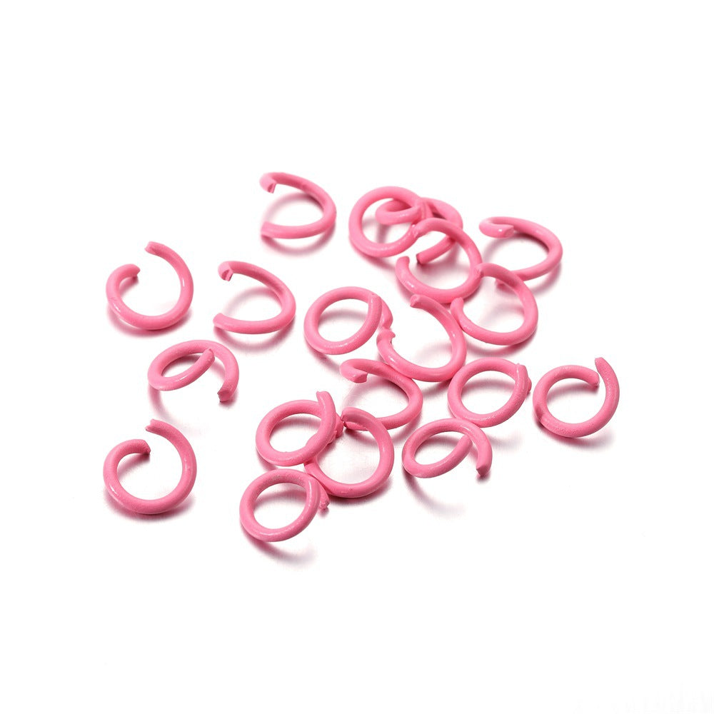 Single Circle Paint Color Broken Small Hoop Jewelry Accessories
