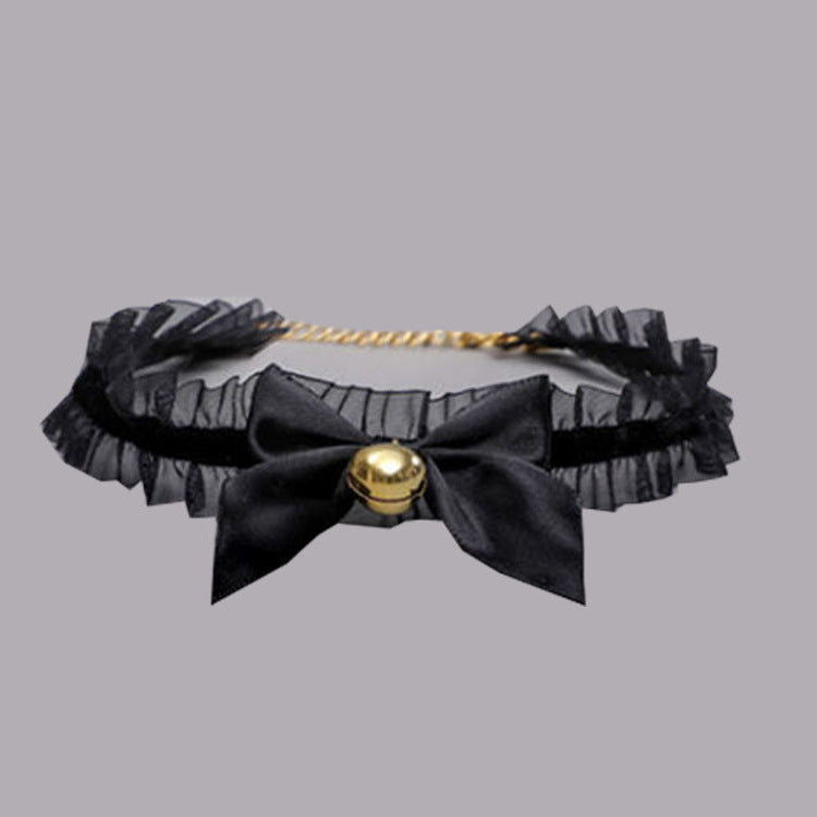 Pure Desire Style Lace Black White Necklaces