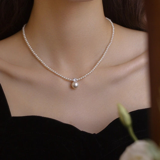 Women's Luxury High-grade Perfect Circle Diana Clavicle Necklaces