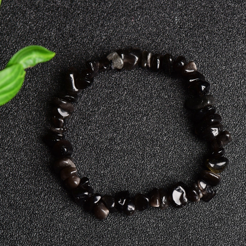 Stone Chain Citrine White-barked Pine Tigereye Trendy Male Female Personality Bracelet