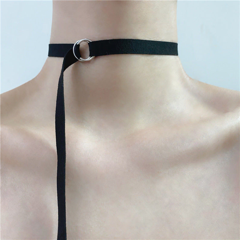 Long Necklet Neckband Clavicle Chain Neck Collar