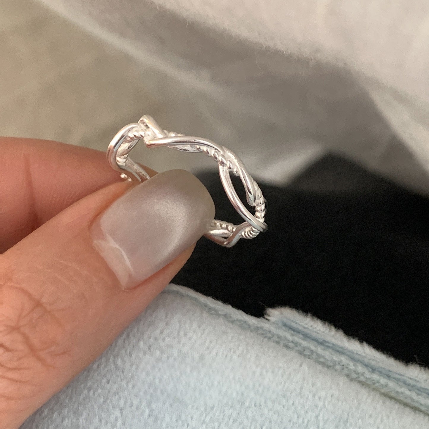 Niche Style Design High Sense Versatile Opening Rings