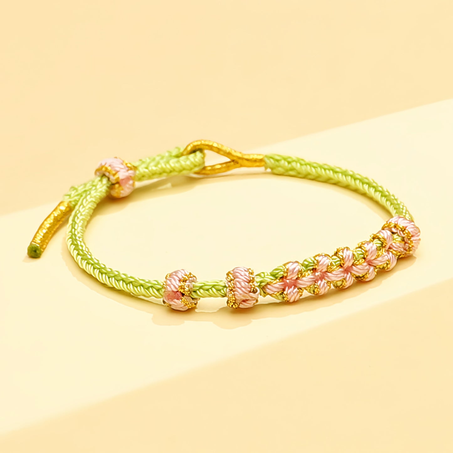 Hand-woven Landscape Carrying Strap Beads Threading Transfer Bracelets
