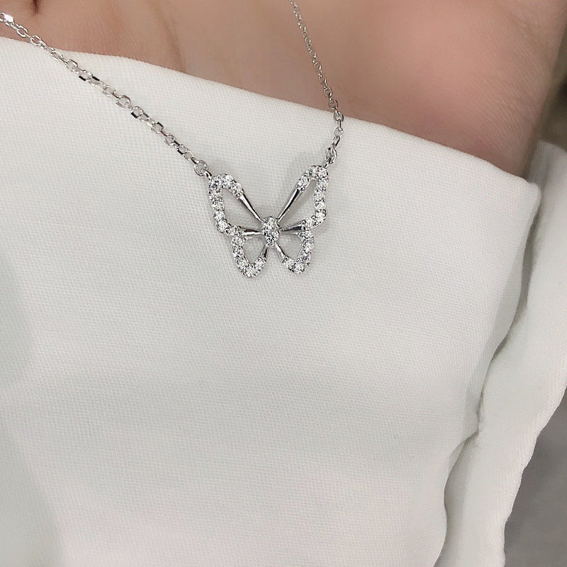 Women's Butterfly High-grade Affordable Luxury Fashion Niche Necklace