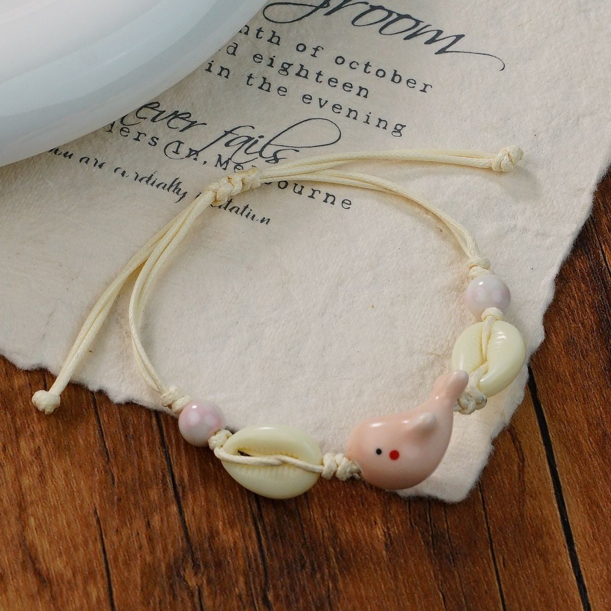Ceramic Design High-grade Female Sweet Travel Simple Fresh Bracelet