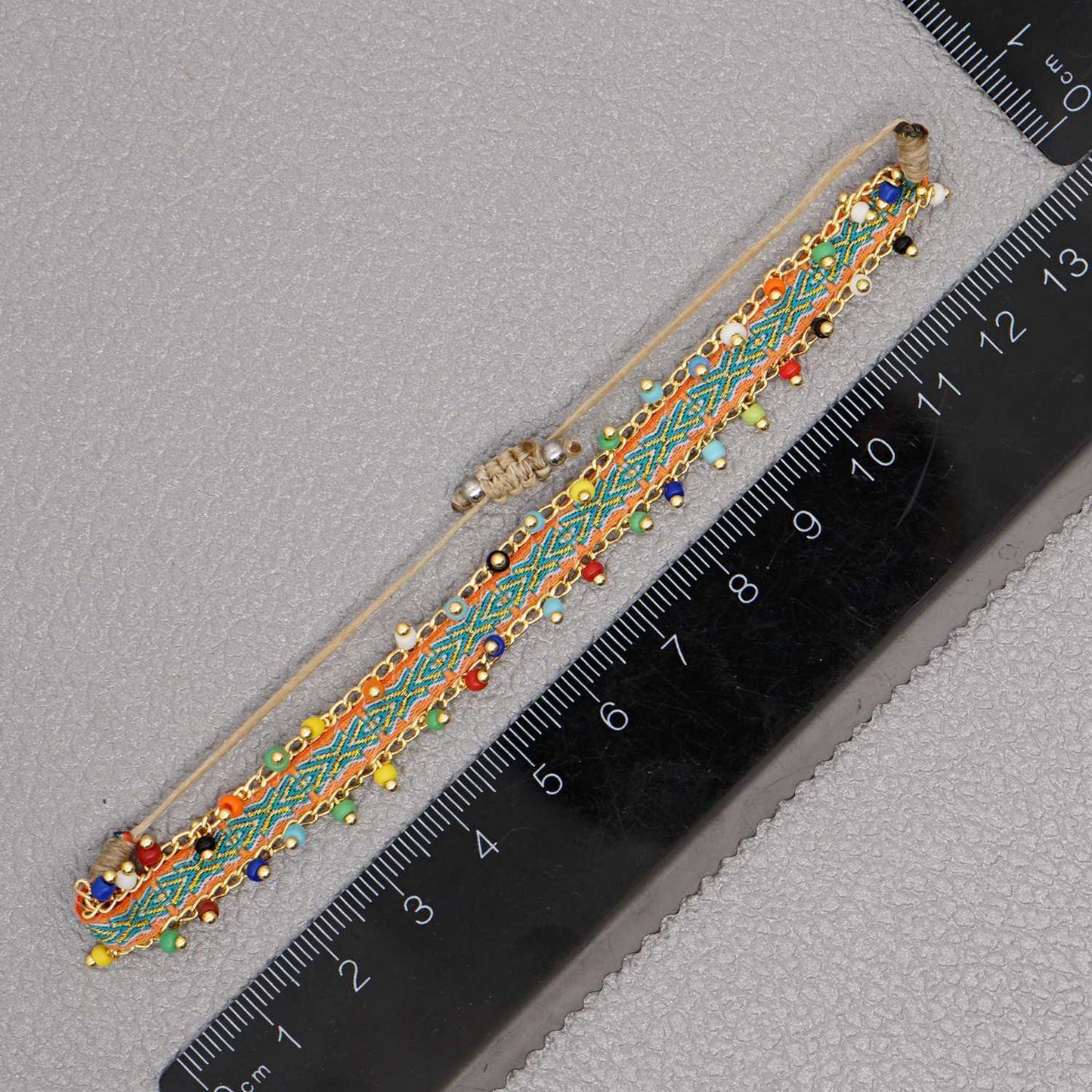 Nepal Retro Ethnic Hand-woven Ribbon Colored Bracelets