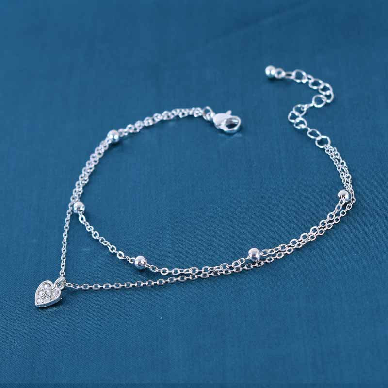 Women's Fashion Popular Cute Heart Love Anklets