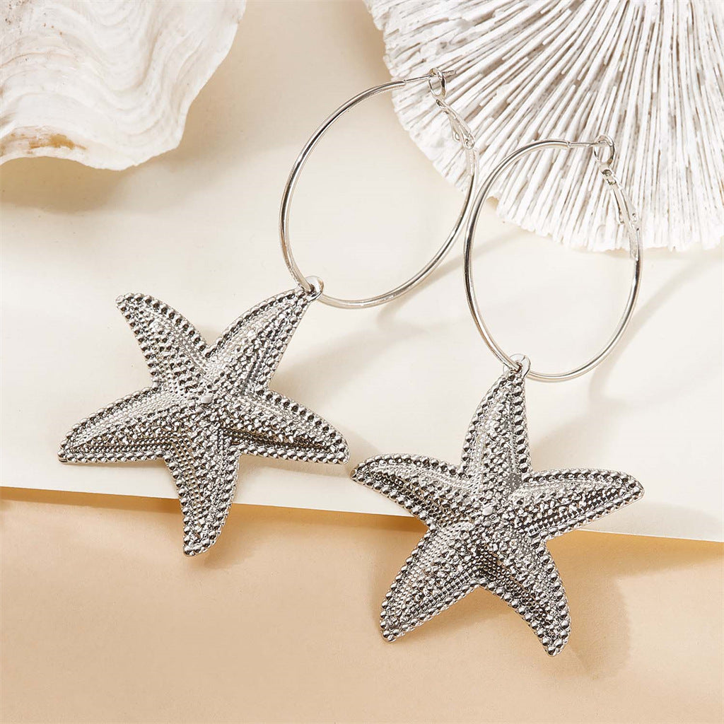 Female Graceful Fashionable Street Shooting Holiday Rings