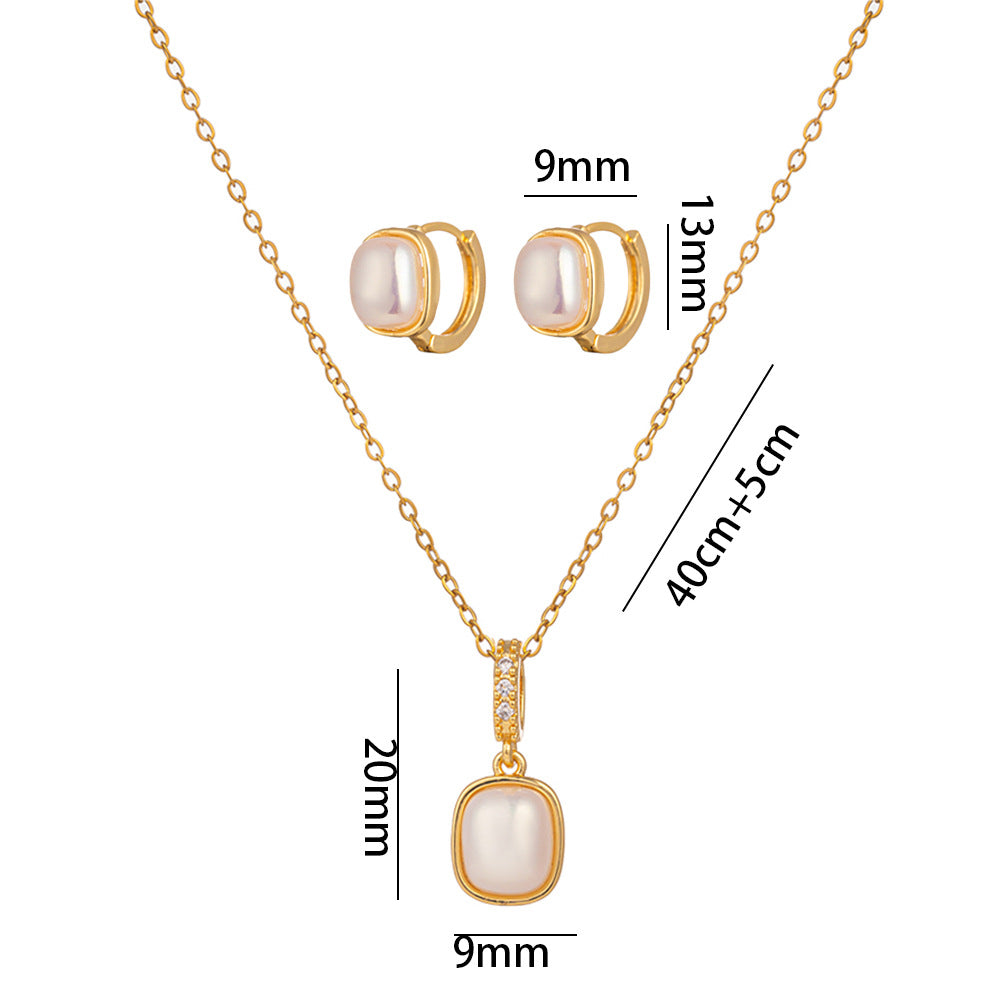 Women's Opal For Light Luxury Minority High-grade Clavicle Chain Necklaces
