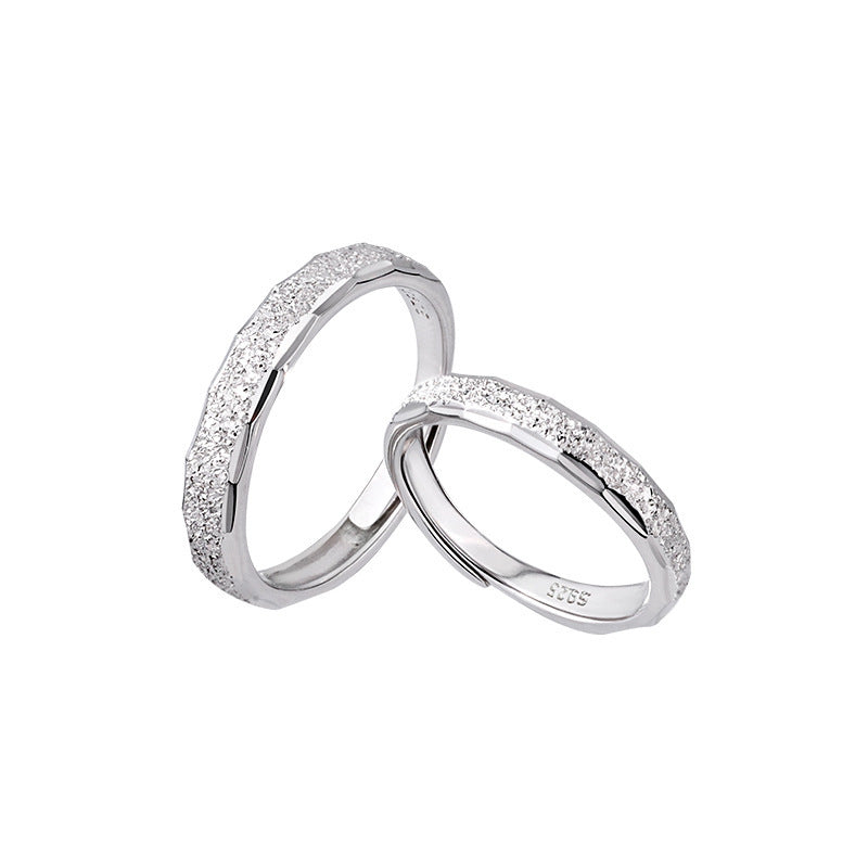Women's & Men's Couple Trendy Light Luxury High-grade Design Long-distance Rings