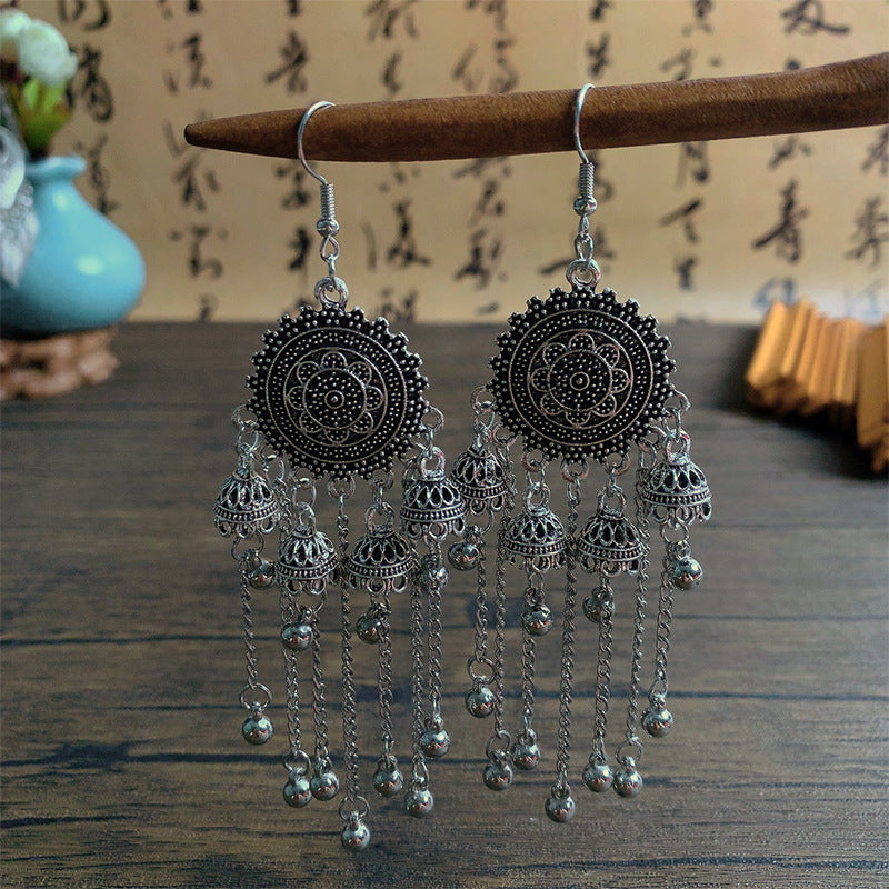 Yunnan Minority Female Retro Temperament Nostalgic Earrings