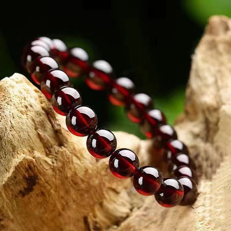 Red Green Treasure Amethyst Sunstone Lapis Lazuli Tiger Eye Handmade Bracelets