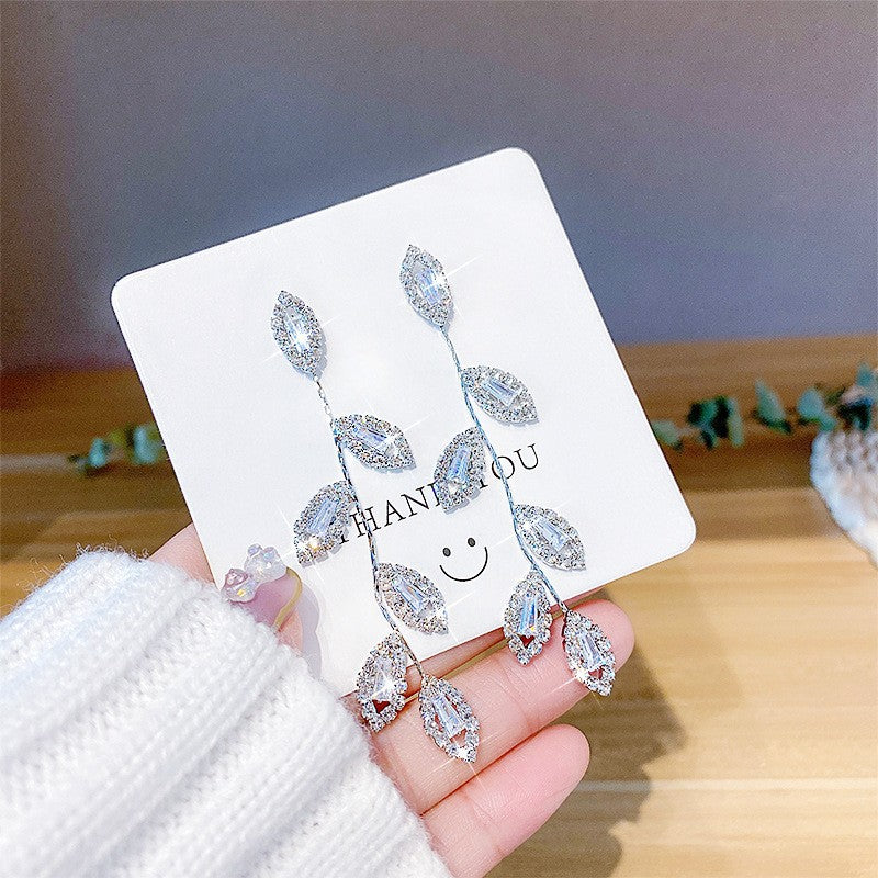 Needle Korean Style Light Luxury Exaggerated Geometric Earrings