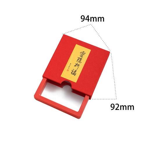 Storage Box Transparent Film Dustproof Portable Bracelets