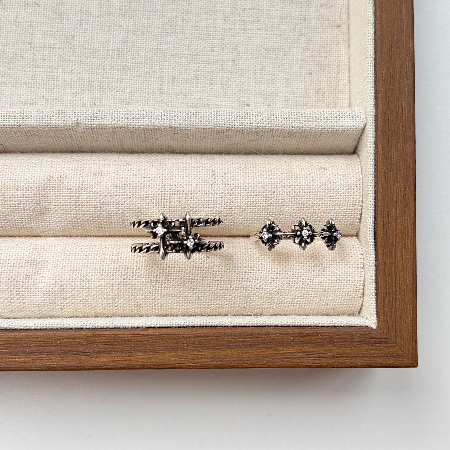 Women's Cool Style Cross Retro Vintage Open-end Adjustable Rings