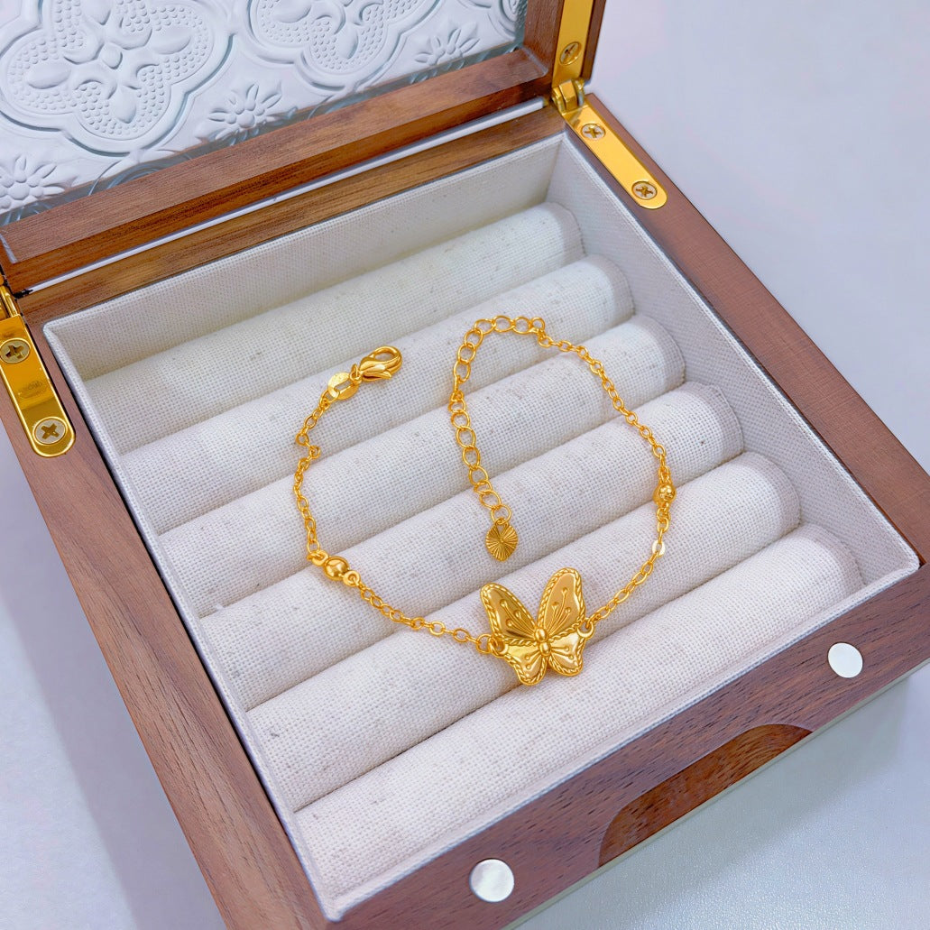 Love Of Butterfly Shop Fashion Double Bracelet